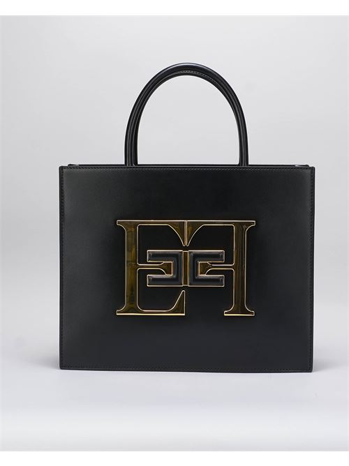 Borsa a mano media con logo Elisabetta Franchi ELISABETTA FRANCHI | Borsa | BS05A46E2110